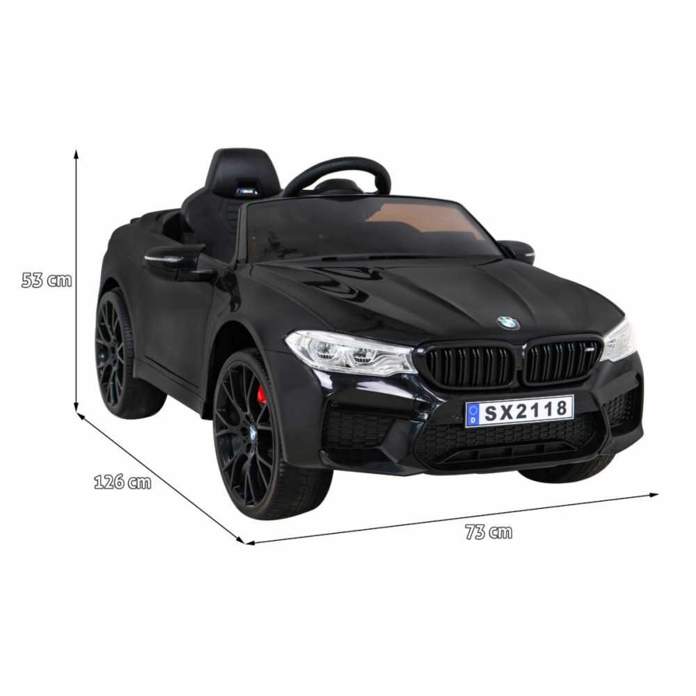 Elektromobilis BMW M5 DRIFT, Black-Elektromobiliai vaikams, Mašinos-e-vaikas