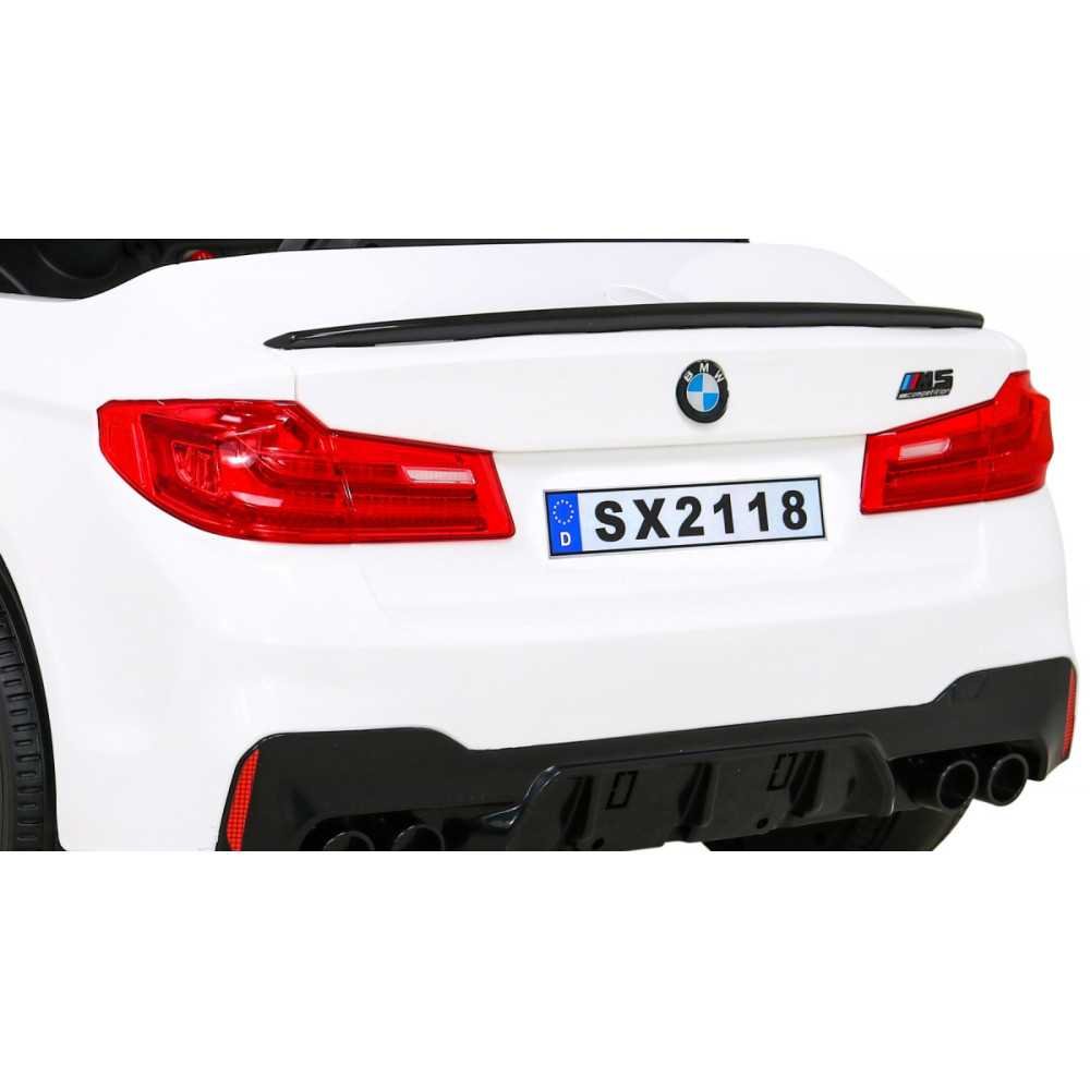 Elektromobilis BMW M5 DRIFT, White-Elektromobiliai vaikams, Mašinos-e-vaikas