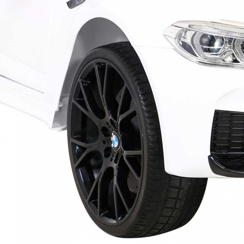 Elektromobilis BMW M5 DRIFT, White-Elektromobiliai vaikams, Mašinos-e-vaikas