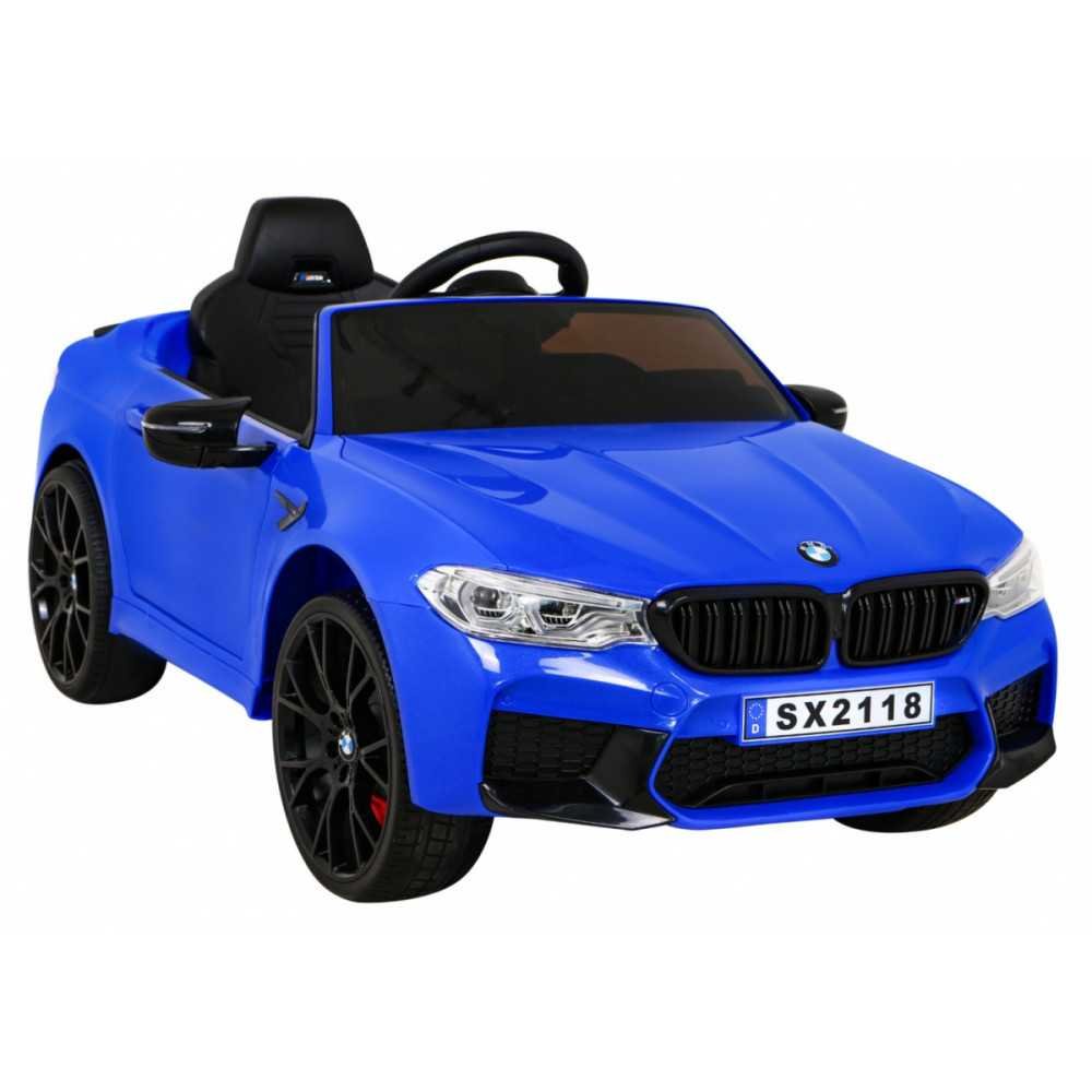 Elektromobilis BMW M5 DRIFT, Blue-Elektromobiliai vaikams, Mašinos-e-vaikas