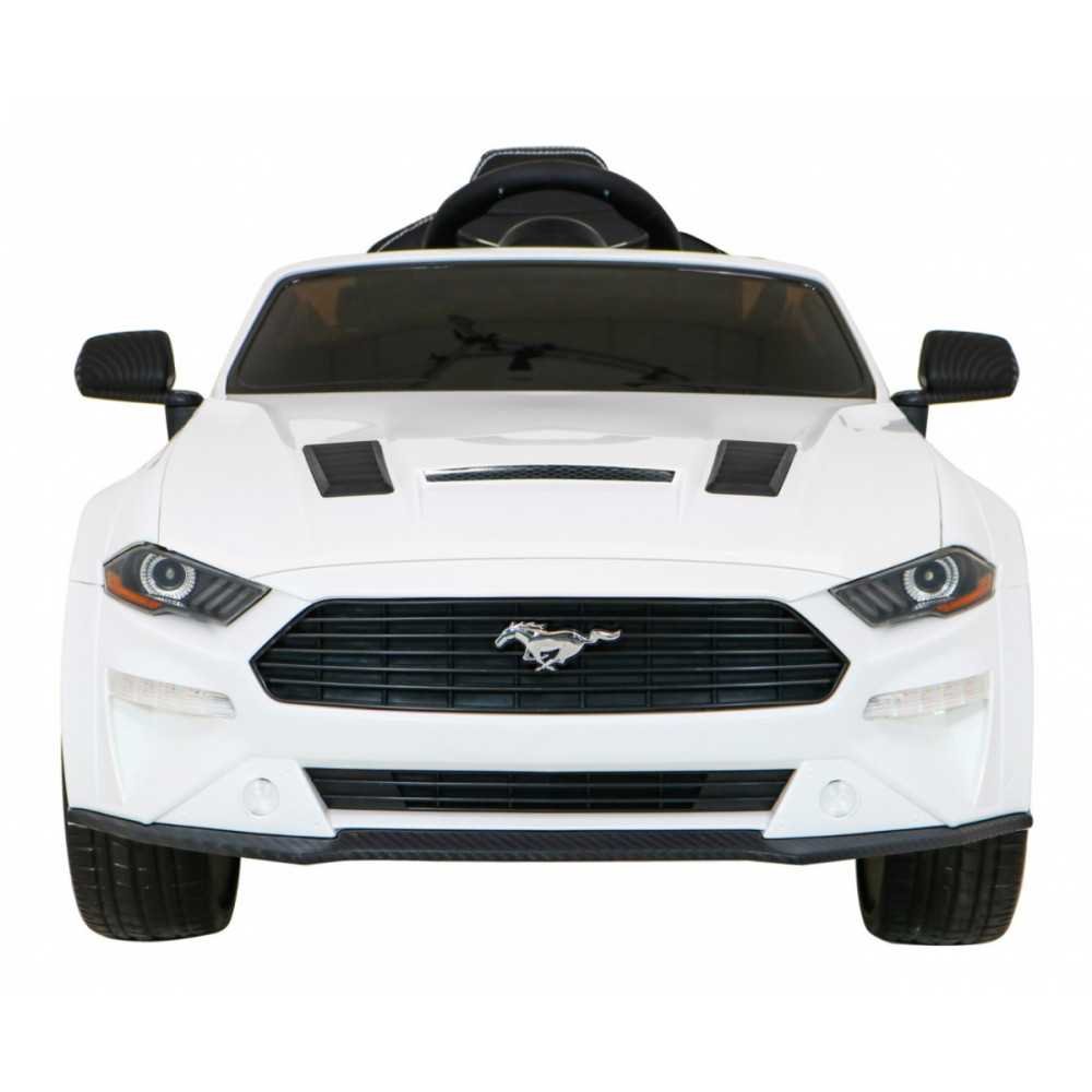 Elektromobilis Ford Mustang GT, White-Elektromobiliai vaikams, Mašinos-e-vaikas