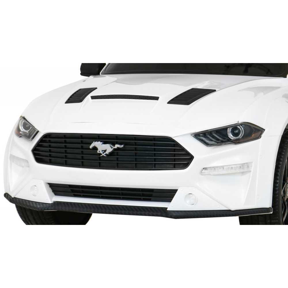 Elektromobilis Ford Mustang GT, White-Elektromobiliai vaikams, Mašinos-e-vaikas