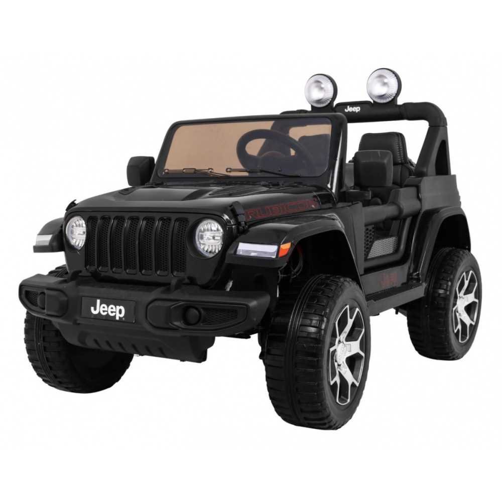 Elektromobilis Jeep Wrangler Rubicon, Black-Elektromobiliai vaikams, Visureigiai-e-vaikas