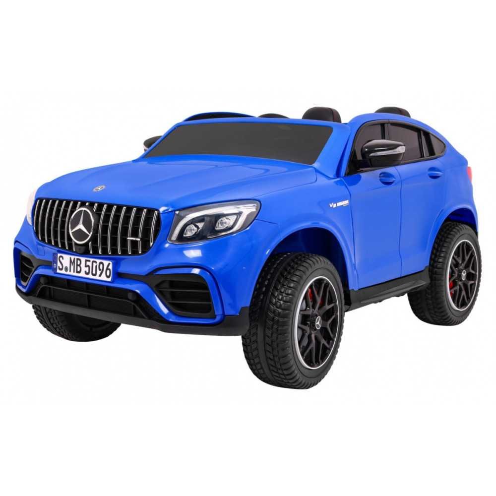 Elektromobilis Mercedes GLC 63S, 4x4, Blue-Elektromobiliai vaikams, Visureigiai-e-vaikas