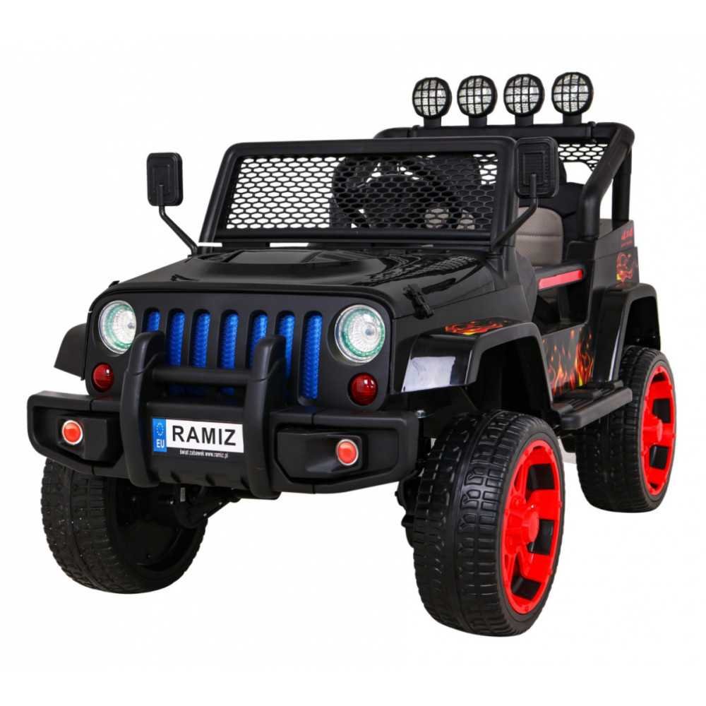 Elektromobilis Raptor Drifter 4x4, Flames-Elektromobiliai vaikams, Visureigiai-e-vaikas