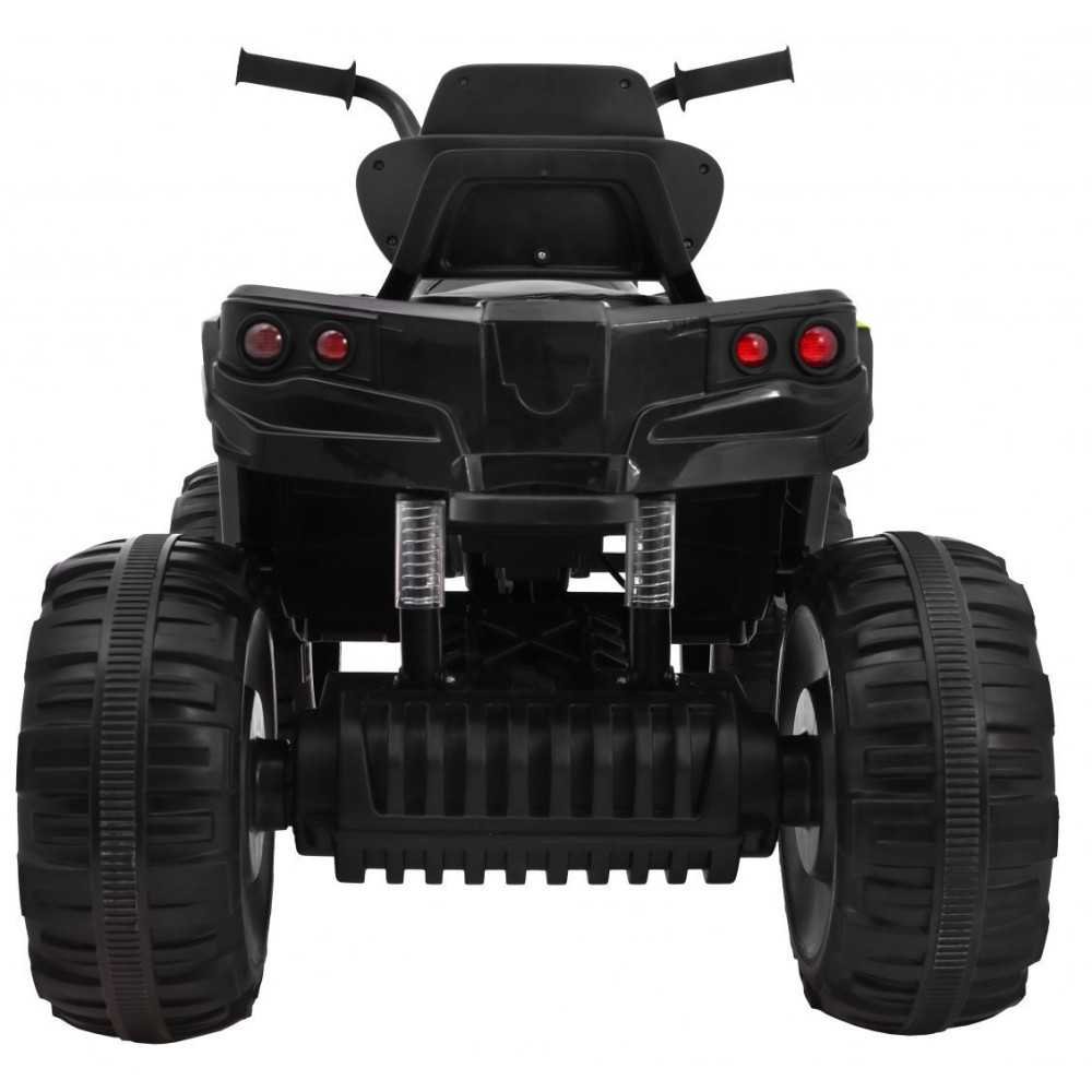 Quad ATV na akumulator dla dzieci Czarny + Koła EVA + Radio MP3 + LED + Wolny Start