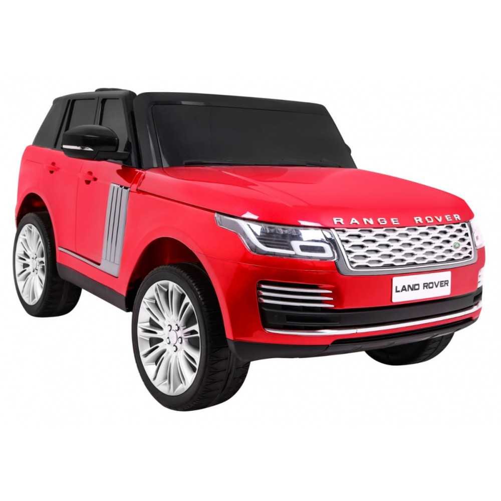 Elektromobilis Range Rover HSE, lakuotas raudonas-Elektromobiliai vaikams, Visureigiai-e-vaikas