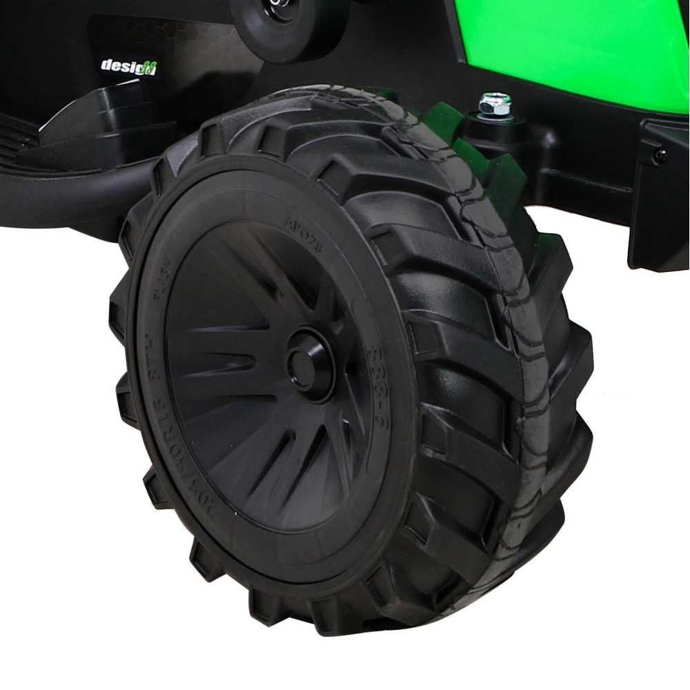 Pojazd Traktor Z Przyczepą 720-T Zielony