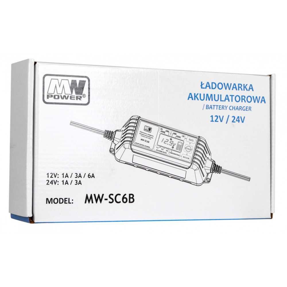 Akumuliatoriaus įkroviklis su LCD ekranu 12V ir 24V + 2 specialūs režimai-Elektromobilių dalys, Krovikliai-e-vaikas