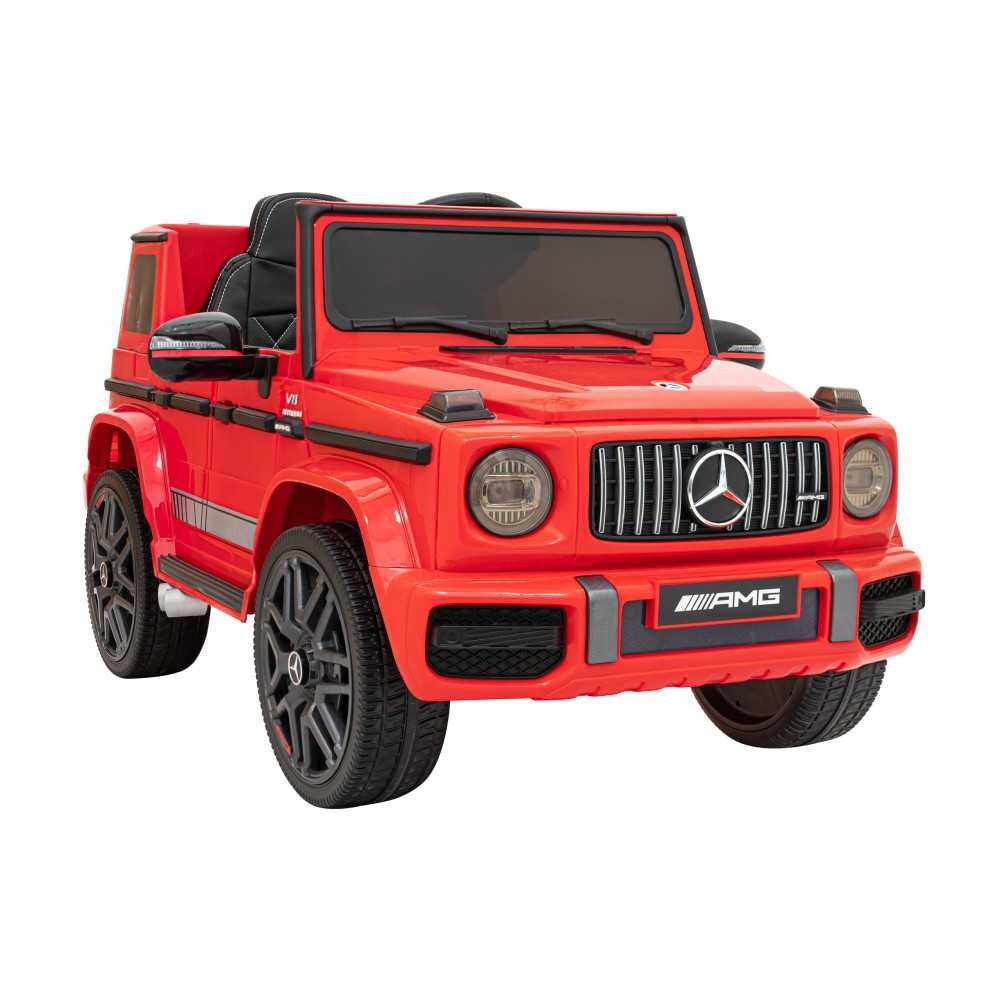 Elektromobilis Mercedes AMG G63, Red-Elektromobiliai vaikams, Visureigiai-e-vaikas