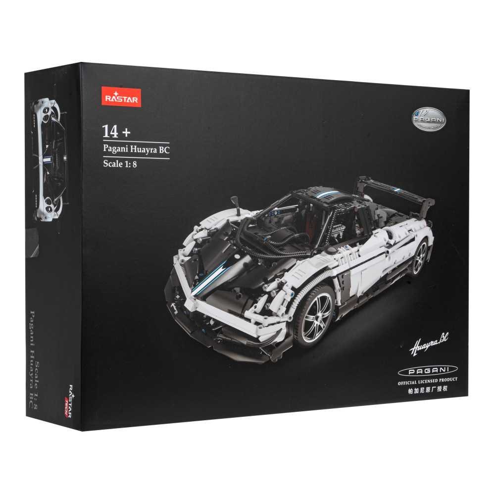 Konstruktorius RASTAR 1:8 mastelio surenkamas automodelis Pagani Huayra BC Bricks, 97910 el.