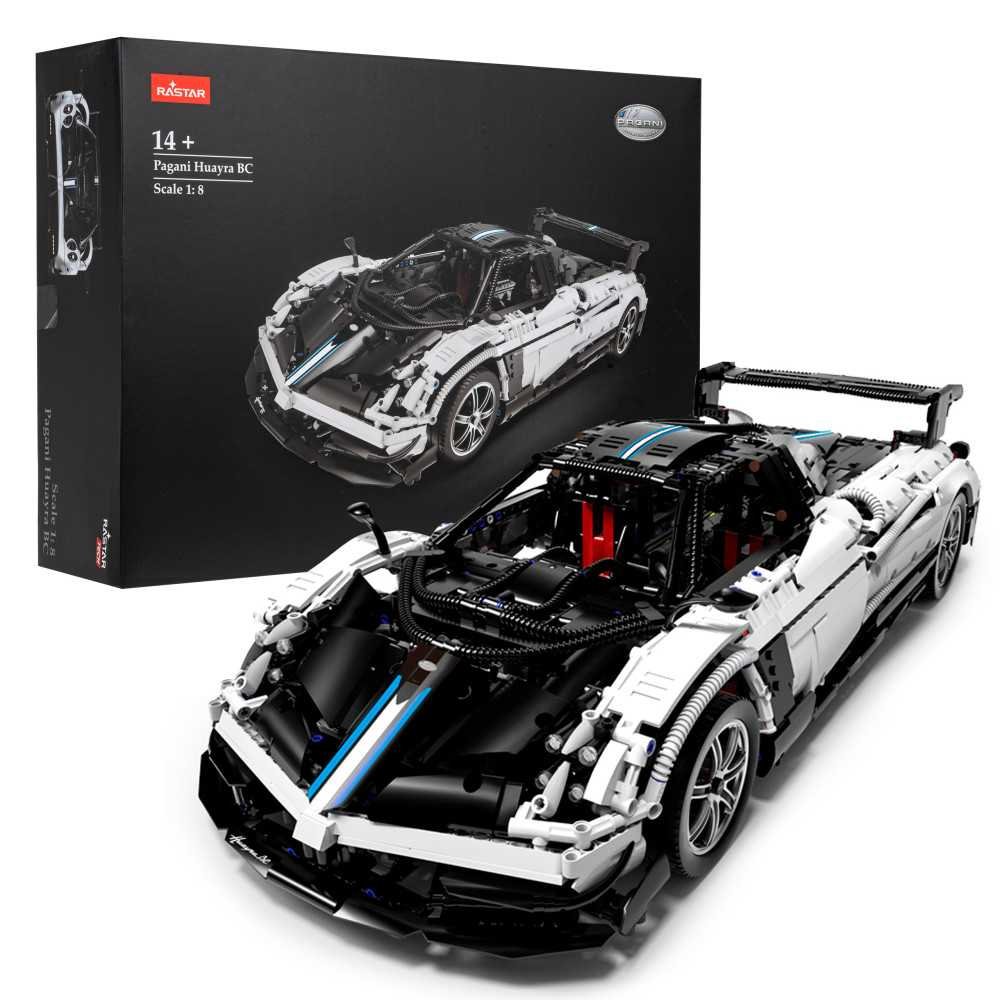 Konstruktorius RASTAR 1:8 mastelio surenkamas automodelis Pagani Huayra BC Bricks, 97910 el.