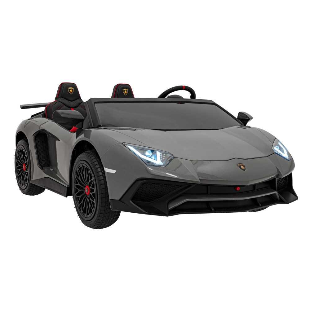 Dvivietis elektromobilis Lamborghini Aventador SV, Grey-Elektromobiliai vaikams, Mašinos-e-vaikas