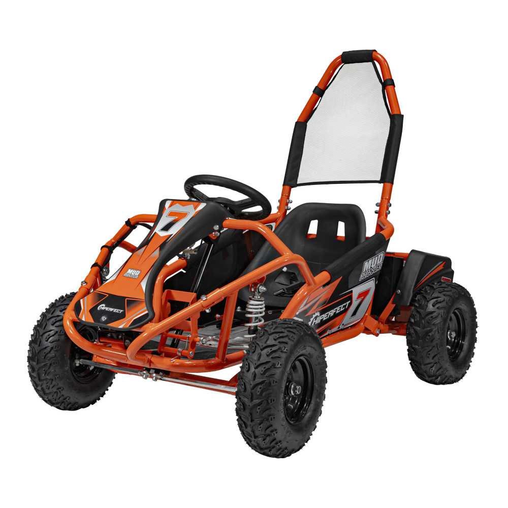 Elektrinis kartingas MUD MONSTER, Orange-Elektromobiliai vaikams, Kartingai-e-vaikas