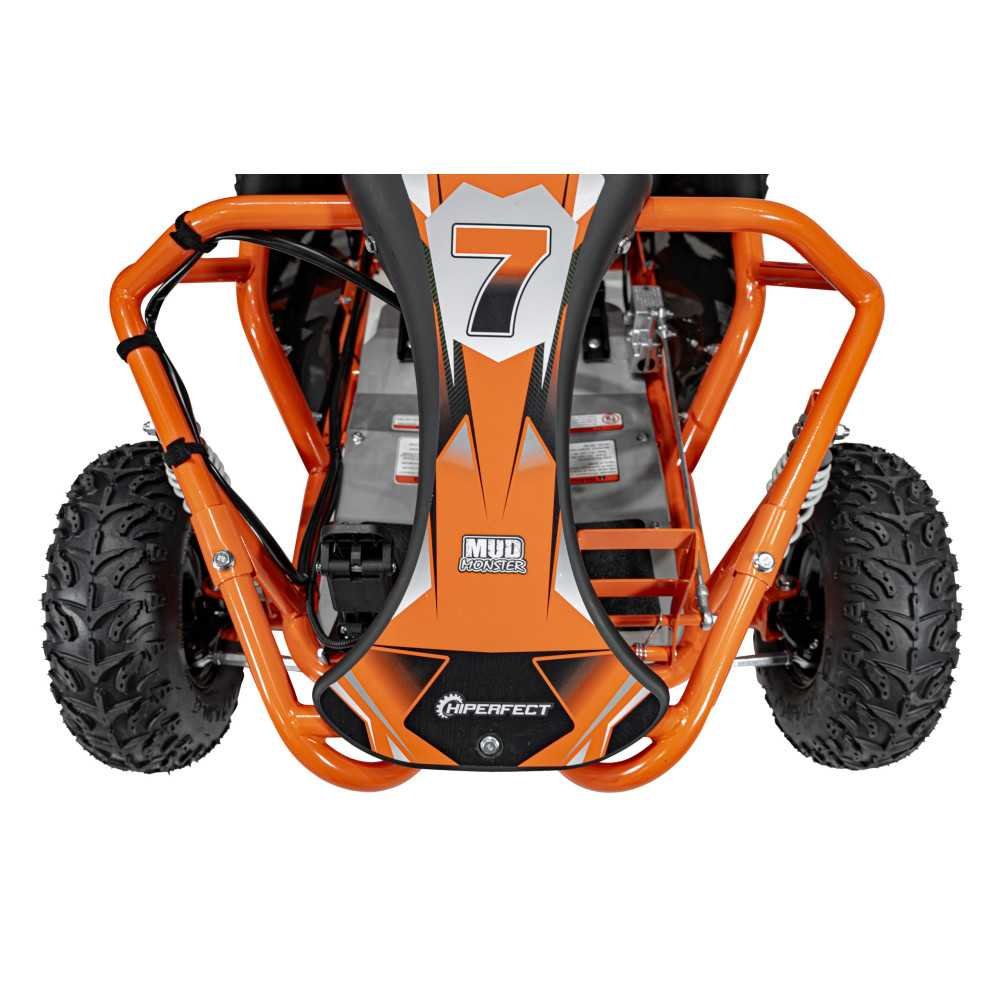 Elektrinis kartingas MUD MONSTER, Orange-Elektromobiliai vaikams, Kartingai-e-vaikas