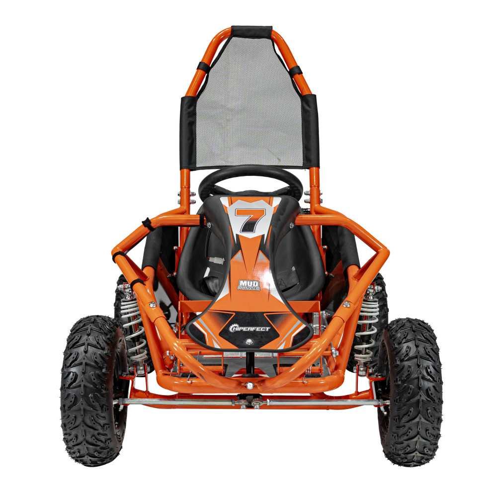 Motorinis kartingas MUD MONSTER, Orange-Elektromobiliai vaikams, Kartingai-e-vaikas