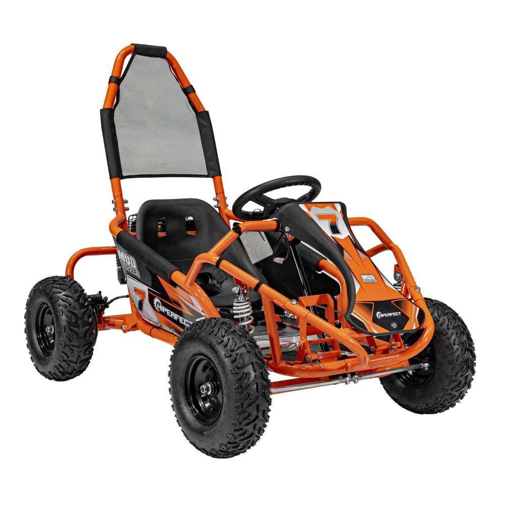 Motorinis kartingas MUD MONSTER, Orange-Elektromobiliai vaikams, Kartingai-e-vaikas