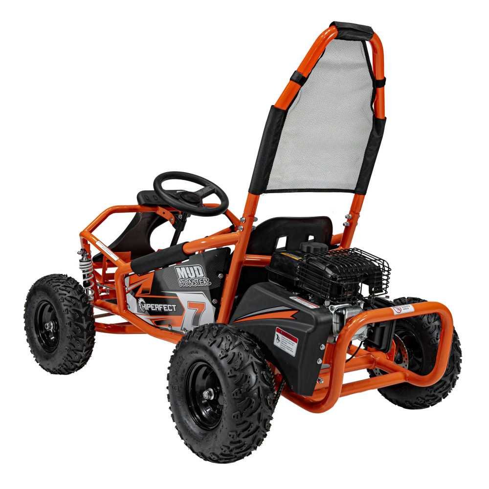 Motorinis kartingas MUD MONSTER, Orange-Elektromobiliai vaikams, Kartingai-e-vaikas