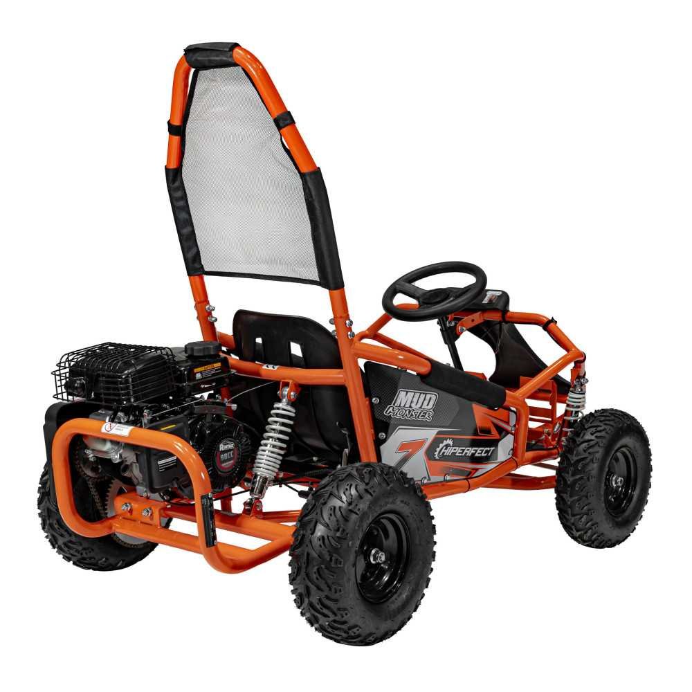 Motorinis kartingas MUD MONSTER, Orange-Elektromobiliai vaikams, Kartingai-e-vaikas