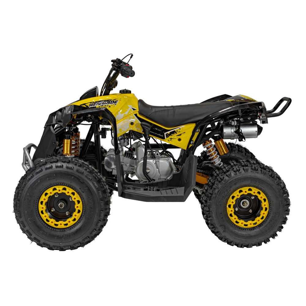 Keturratis RENEGADE HighPer 125CC, Yellow-Elektromobiliai vaikams, Keturračiai ir bagiai-e-vaikas