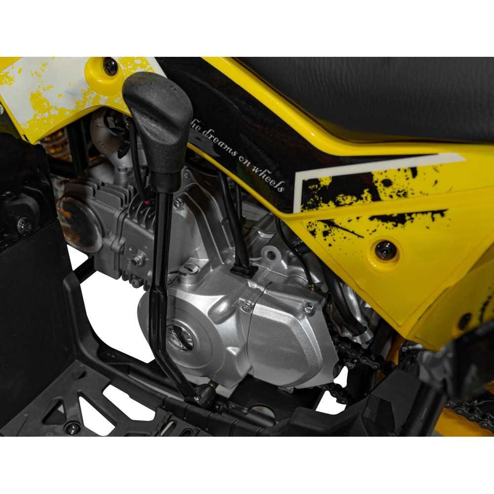 Keturratis RENEGADE HighPer 125CC, Yellow-Elektromobiliai vaikams, Keturračiai ir bagiai-e-vaikas